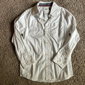 White dress shirt NWT sz 8